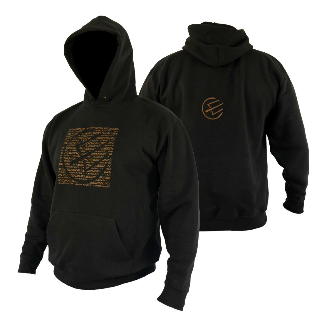 Poseidon Block Hoodie black