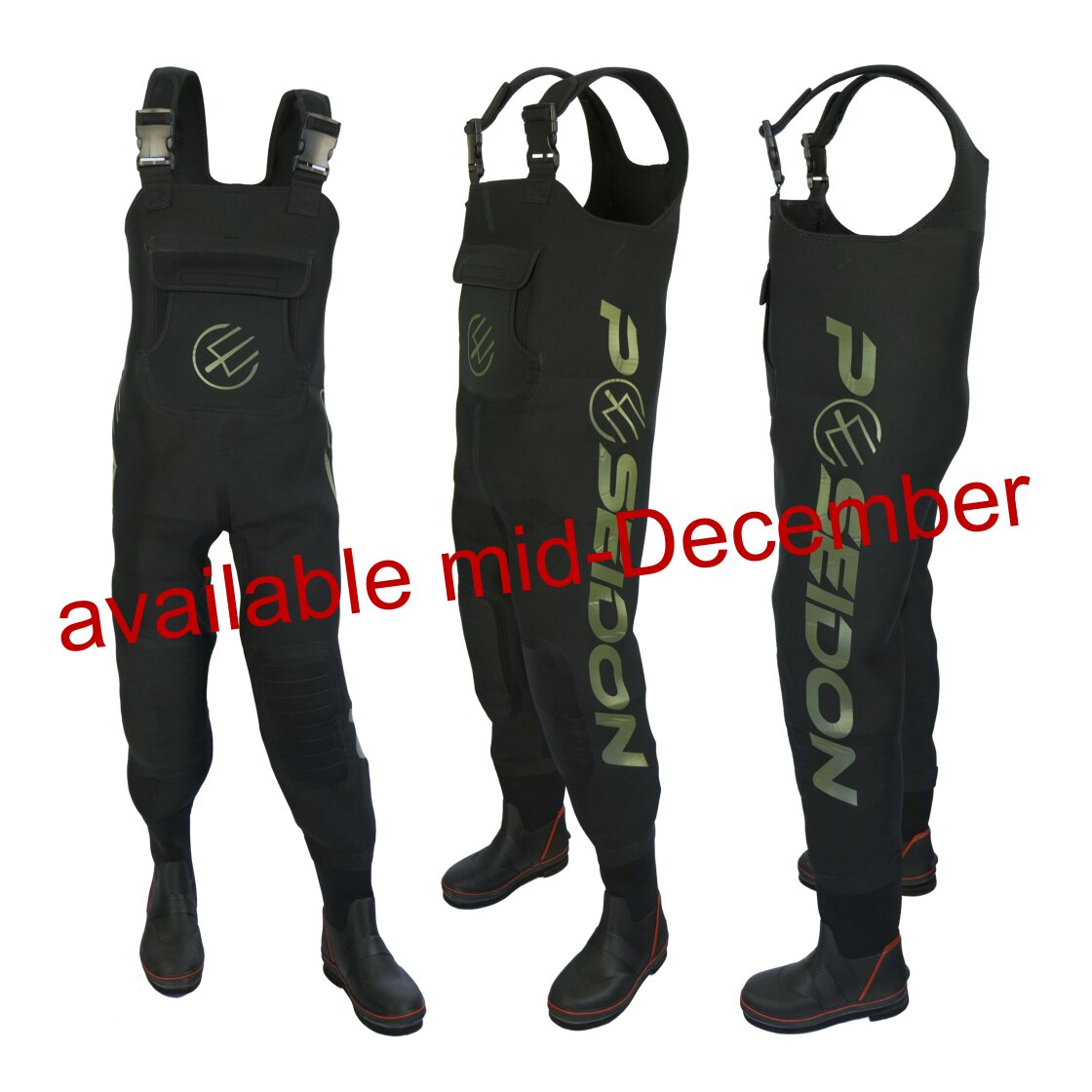 Poseidon  Neopren  Waders 5mm black
