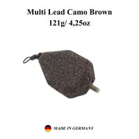 Multi Lead camo braun 121gr/ 4,25oz