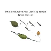 Multi Lead Action Pack Lead Clip System gr&uuml;n 85g/ 3oz